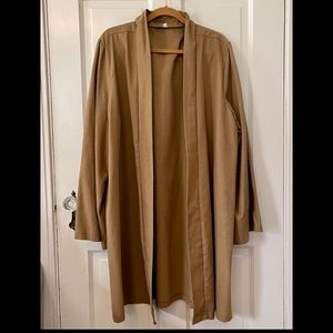 NWOT 100% Medium Weight Linen Jacket, XXL